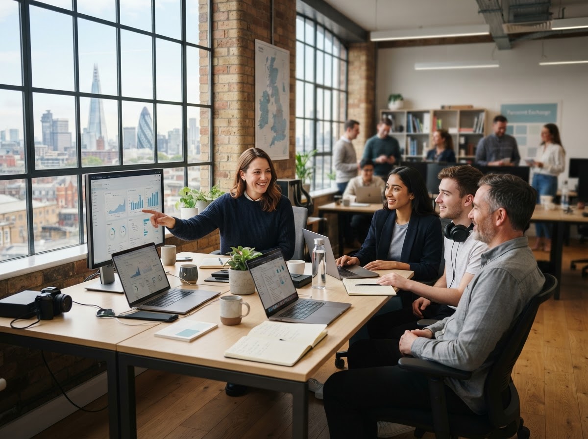 Faromint Exchange analyst reviewing a simplified investment summary